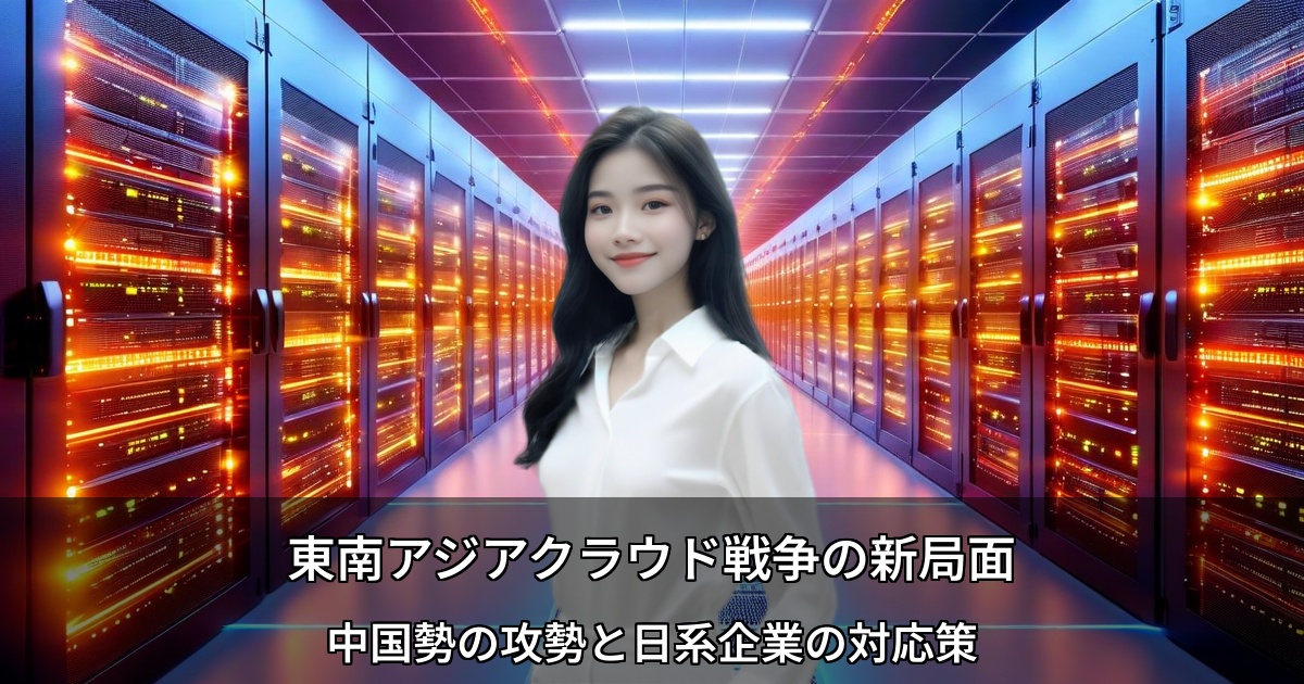 東南アジアクラウド戦争の新局面 ～中国勢の攻勢と日系企業の対応策～