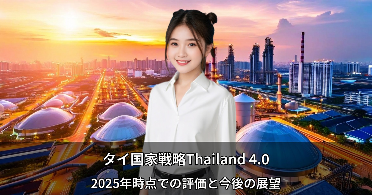 タイ国家戦略Thailand 4.0 ～2025年時点での評価と今後の展望～