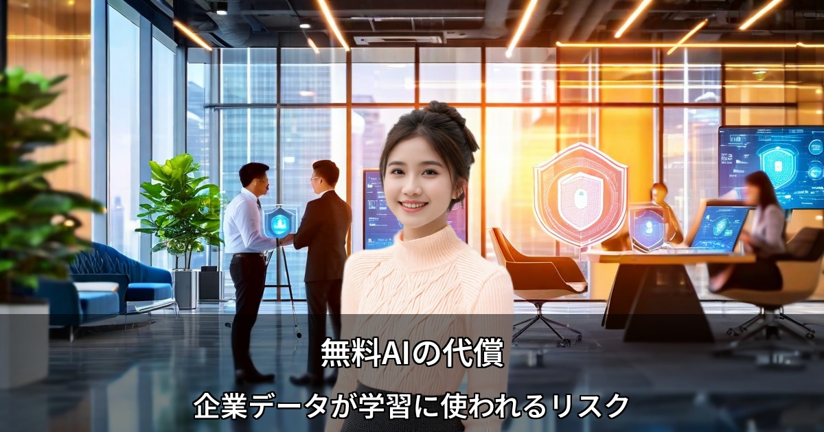 無料AIの代償 ～企業データが学習に使われるリスクとタイ企業の対応策～
