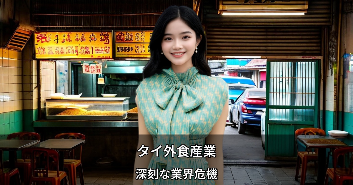 タイ外食産業「パンデミック期より厳しい」 ～売上急減とコスト高騰の二重苦～