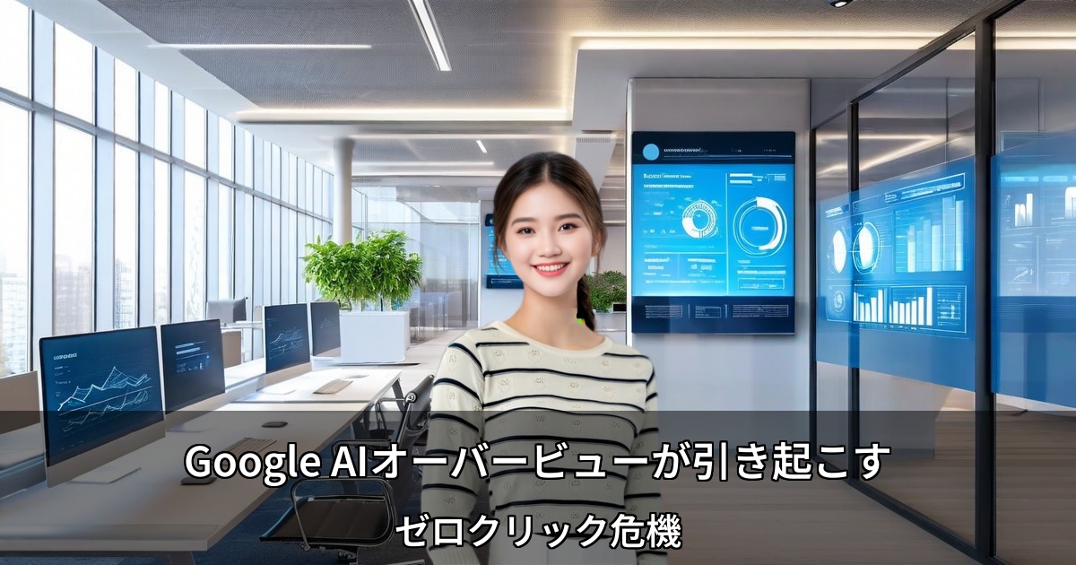Google AIオーバービューが引き起こすゼロクリック危機 ～ウェブメディアの生存競争と企業への影響～