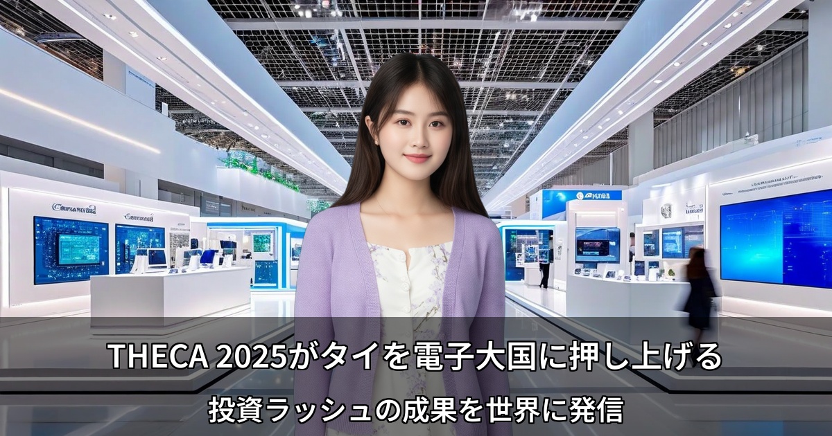 THECA 2025がタイを電子大国に押し上げる ～投資ラッシュの成果を世界に発信