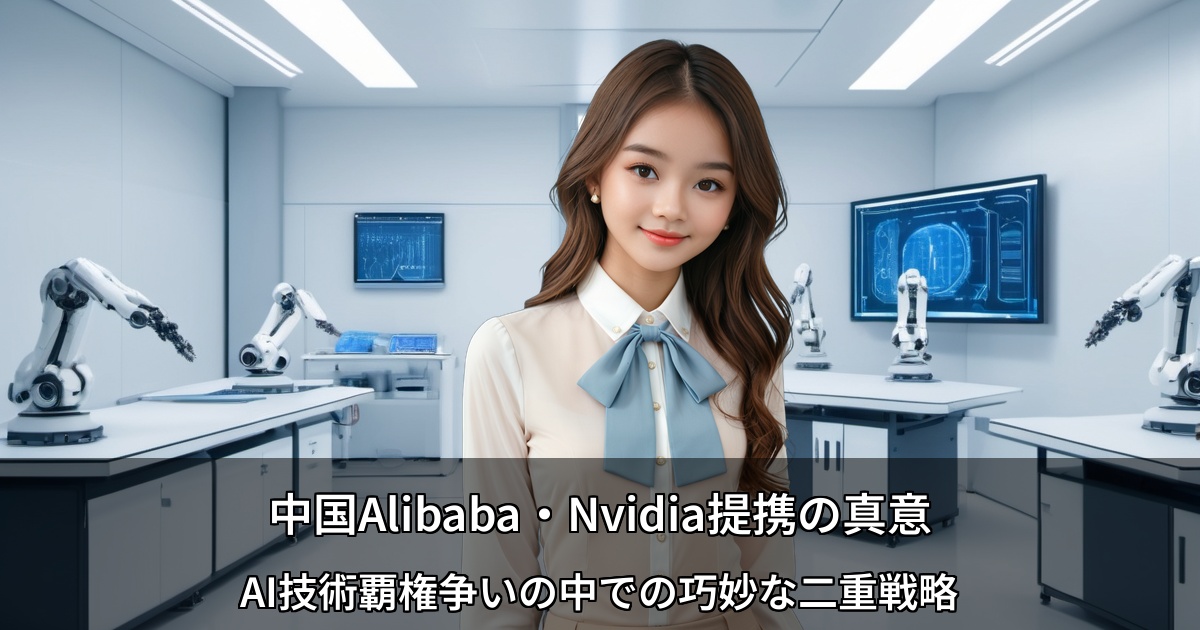 中国Alibaba・Nvidia提携の真意 ～AI技術覇権争いの中での巧妙な二重戦略