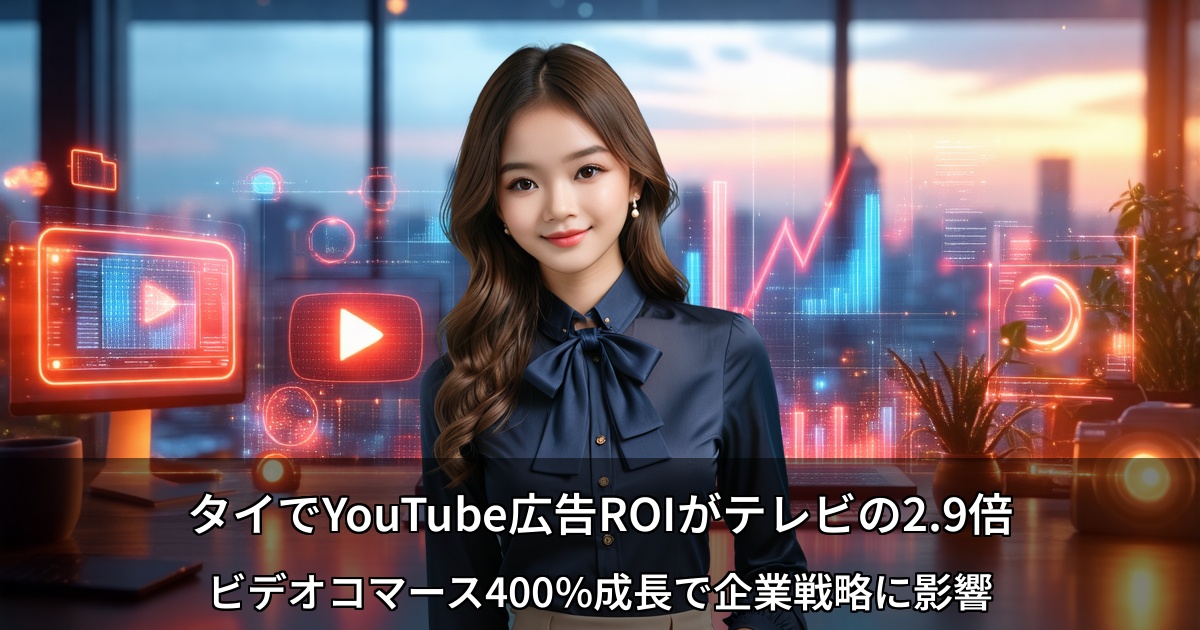 YouTubeがタイのマーケティングROI首位に ～YouTube Works Awards 2025で実証された高収益性～
