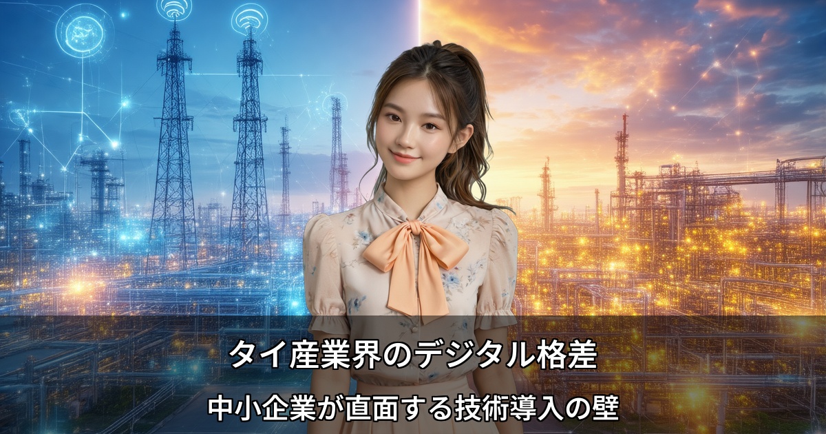 タイ産業界のデジタル格差 ～中小企業が直面する技術導入の壁～