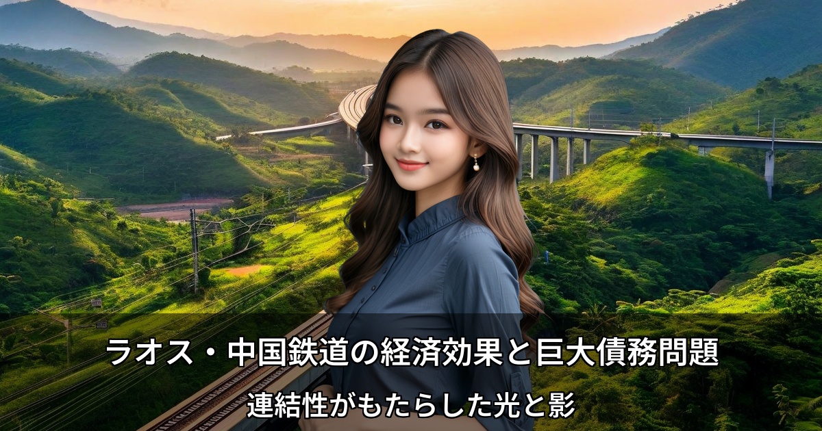ラオス・中国鉄道の経済効果と巨大債務問題 ~連結性がもたらした光と影~