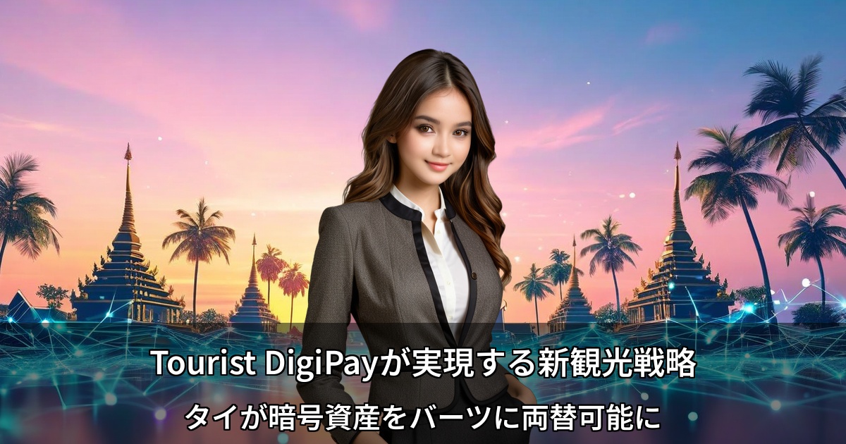 Tourist DigiPayが実現する新観光戦略 ～タイが暗号資産をバーツに両替可能に～