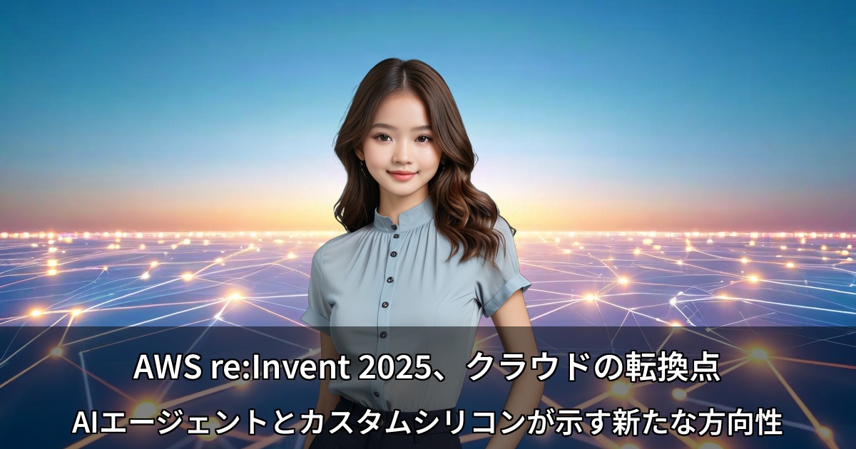 AWS re:Invent 2025、AIエージェントとカスタムシリコンが描く次世代クラウド ～タイ企業のクラウド戦略に影響も～